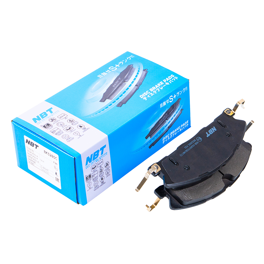 Колодки тормозные дисковые NBT BK5285C / SP1620 / GP23068