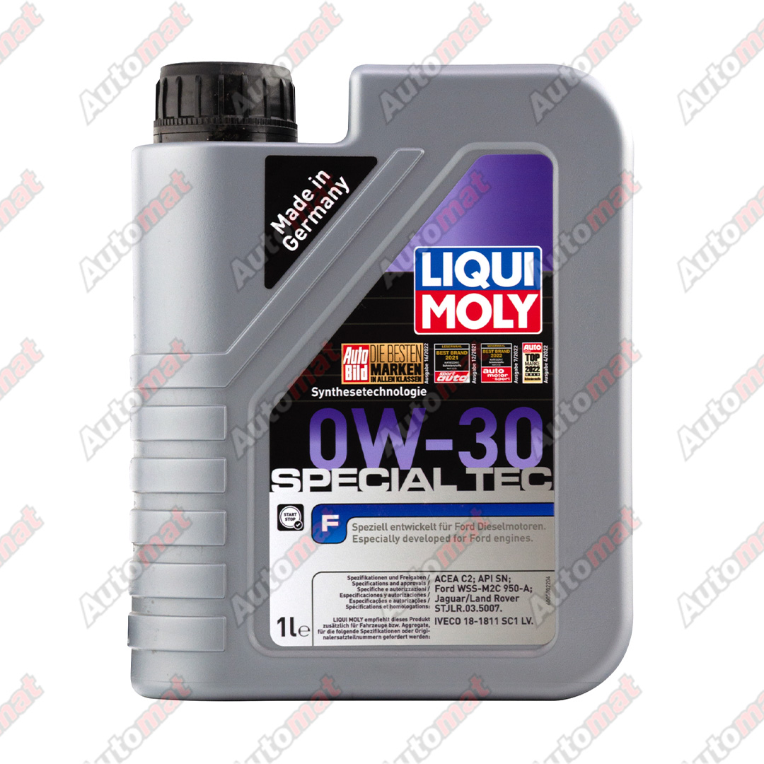 Масло моторное Liqui Moly Special Tec F 0W-30 SN С2, 1л