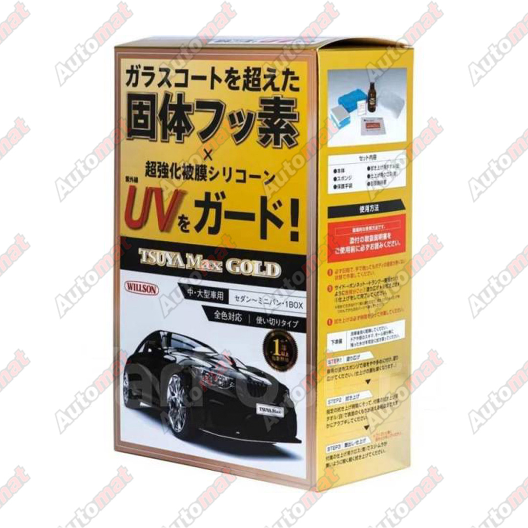 Жидкое стекло нового поколения WILLSON "TSUYA-MAX GOLD" 90мл 