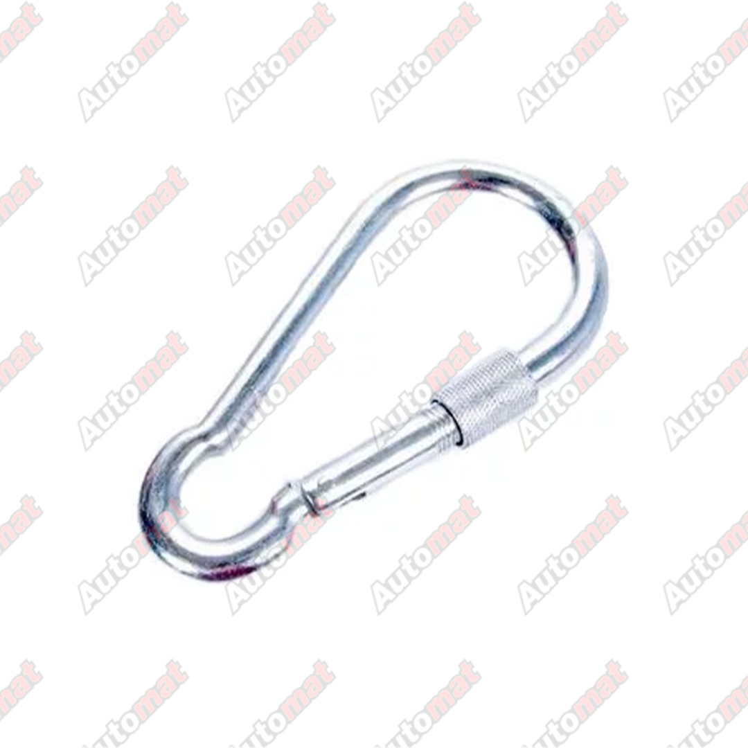 Карабин с фиксатором малый d10*100mm