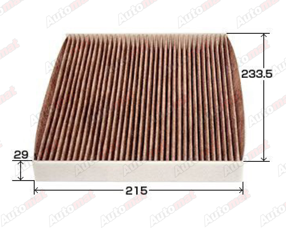 Салонный фильтр VIC AC-106EX