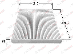 Фильтр салонный VIC AC-106E