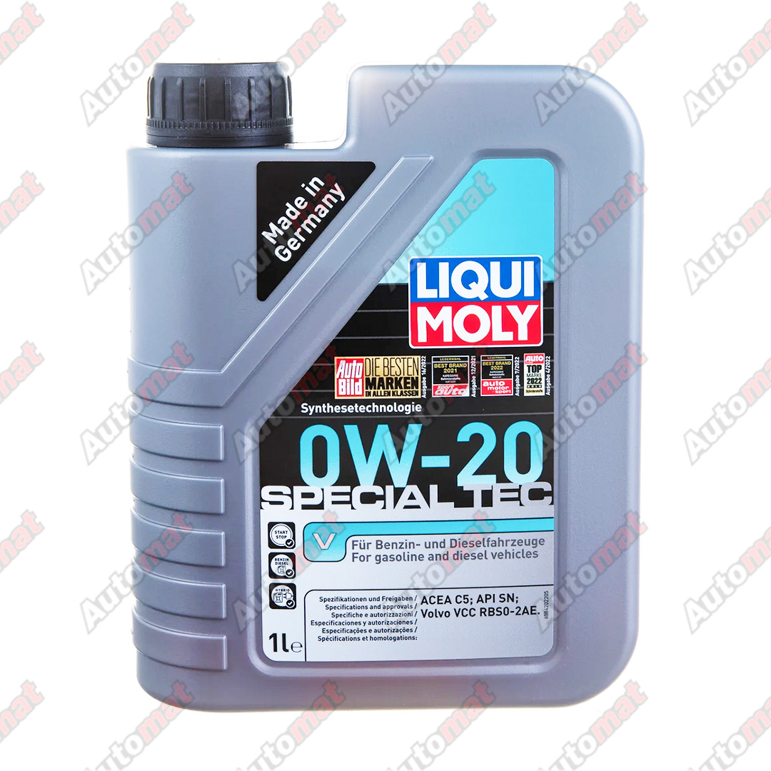 Масло моторное Liqui Moly Special Tec V 0W-20 SN C5, 1л