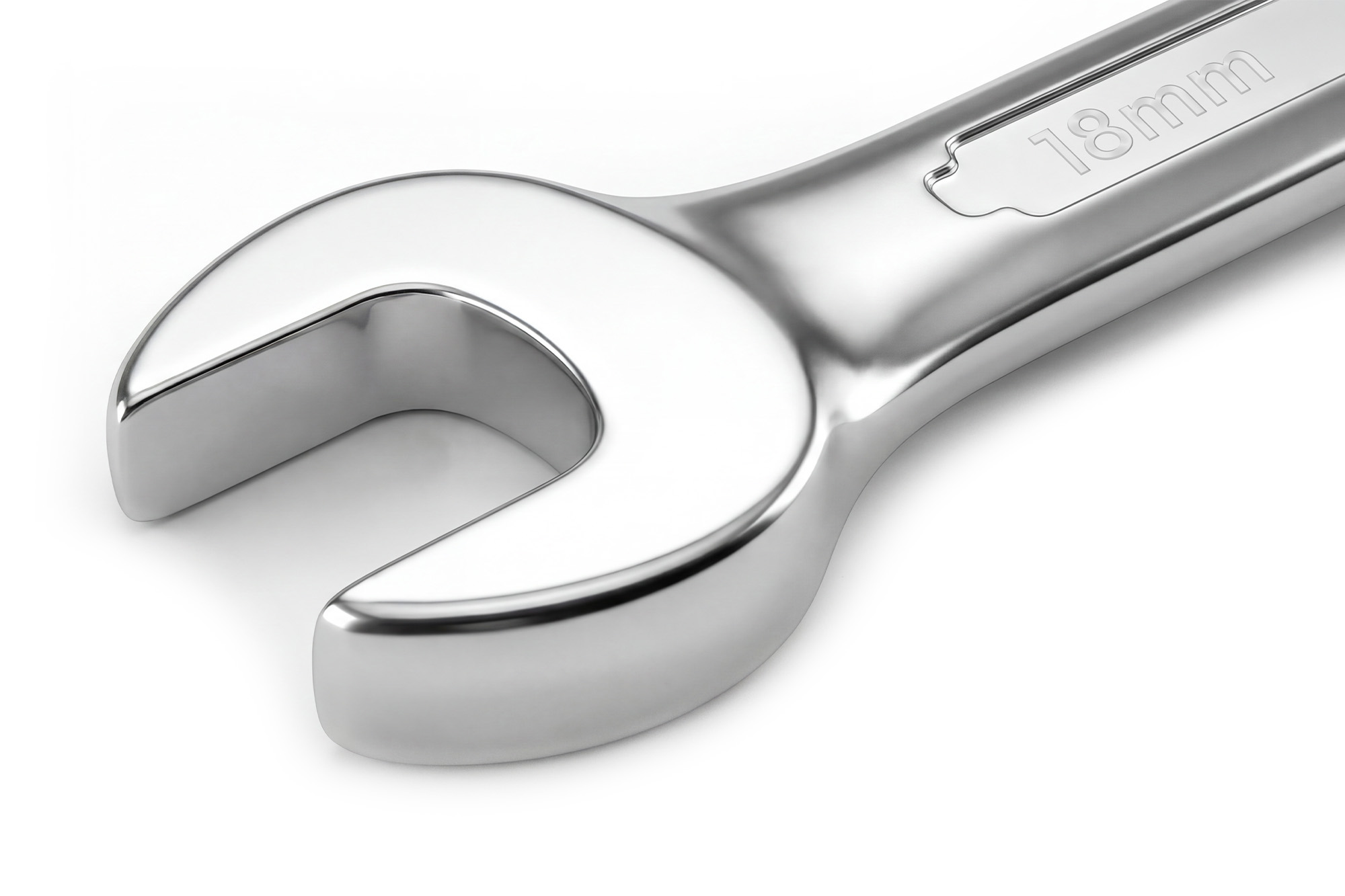 Рожковый ключ FORZ 18х19мм, CrV