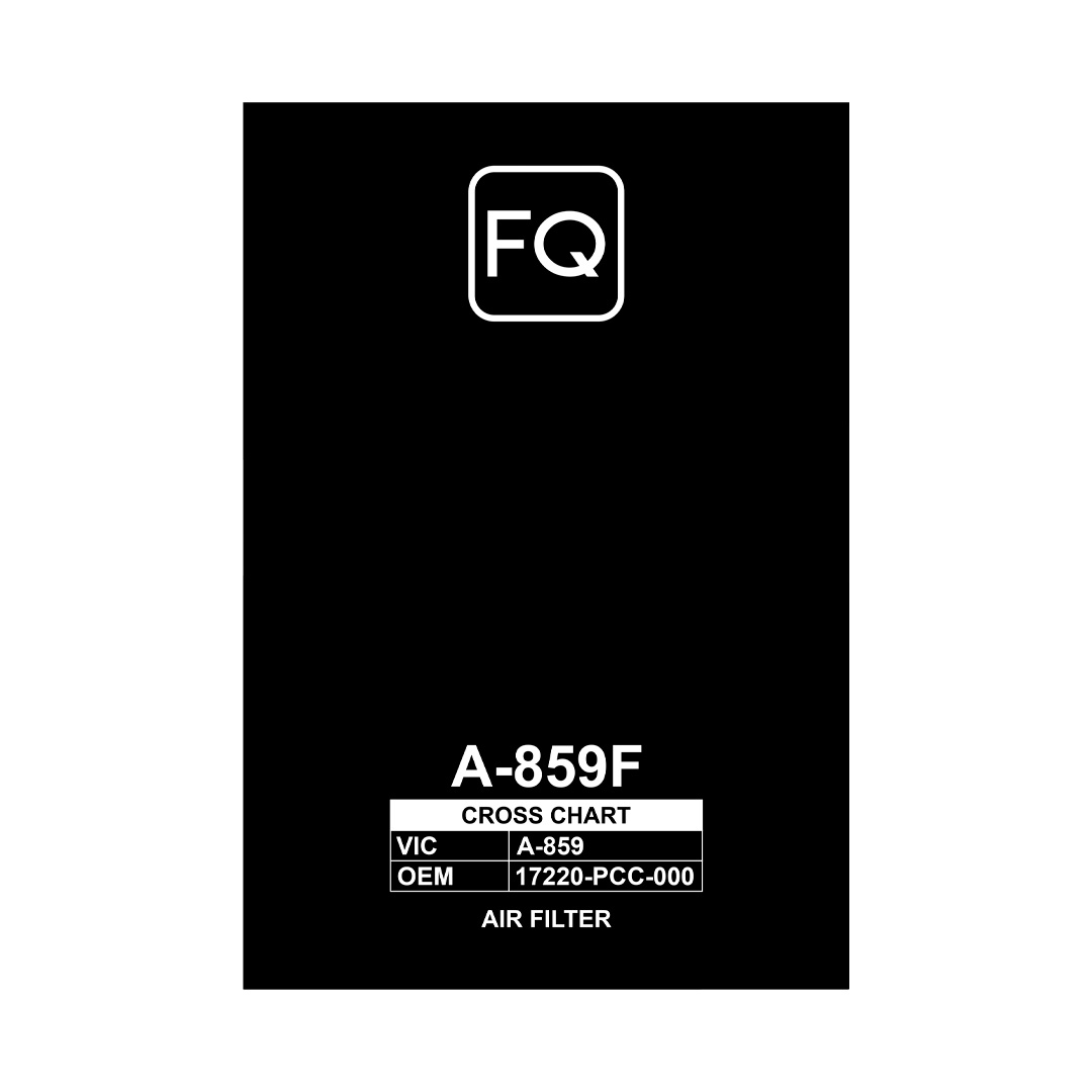 Фильтр воздушный FQ A-859F