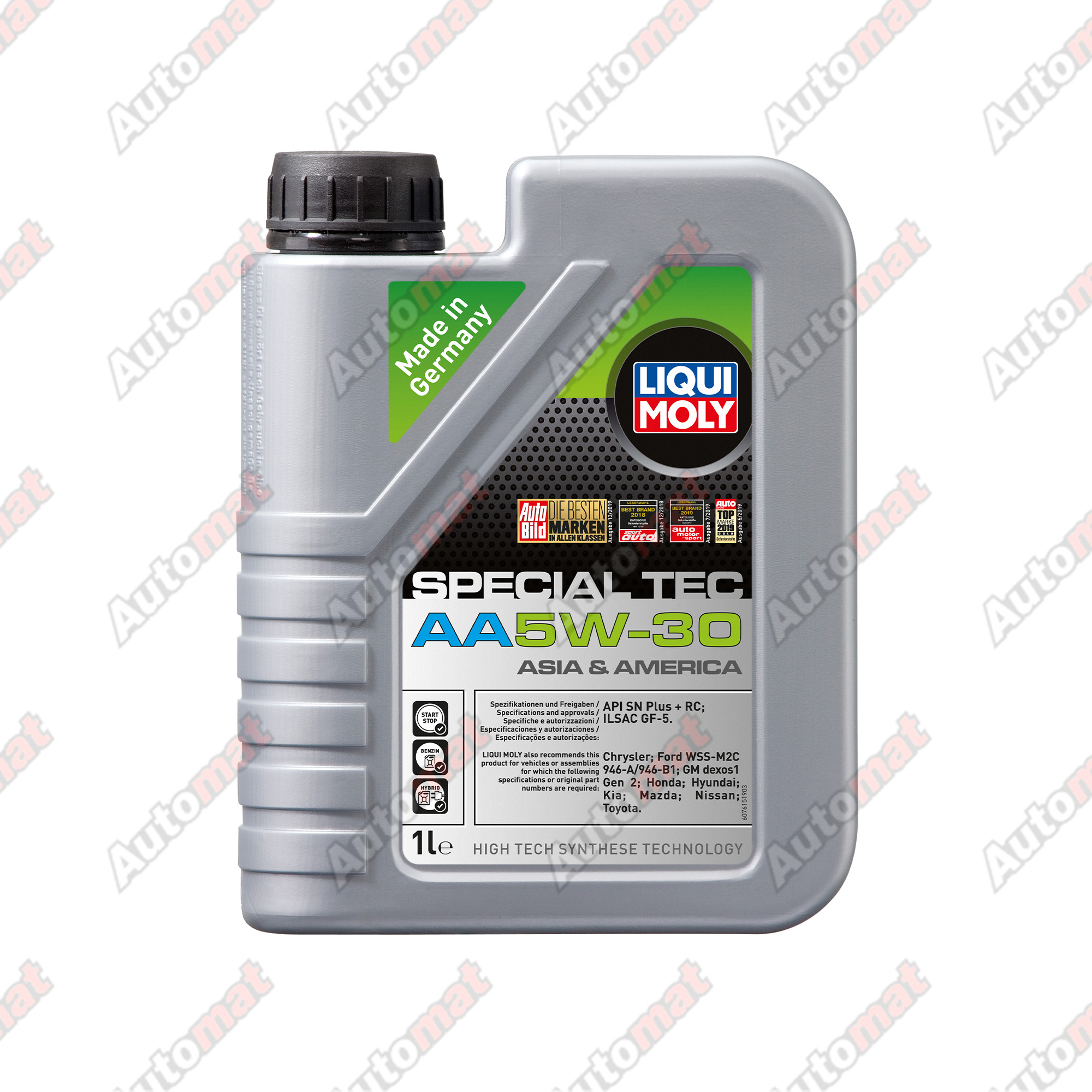 Моторное масло Liqui Moly 5W-30 SN-RC GF-5 Special Tec AA, 1л