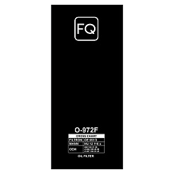 Фильтр масляный FQ O-972F / HU 12 110 x