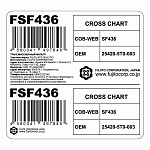 Трансмиссионный фильтр FQ FSF436